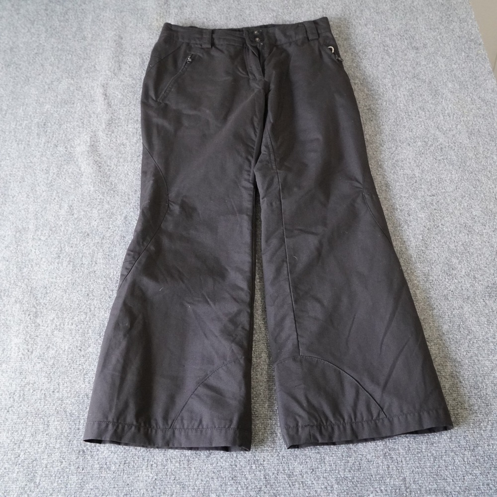 Fera Ski Snow Pants Womens 8S Black Waterproof Insulated Outdoor Winter Gear